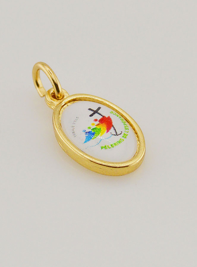 Médaille Jubilé 2025 Dorée - 15mm (pic 3)