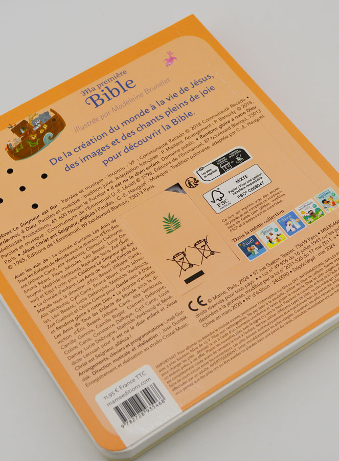 Ma Première Bible Avec les Plus Beaux Chants Chrétiens ! (pic 3)