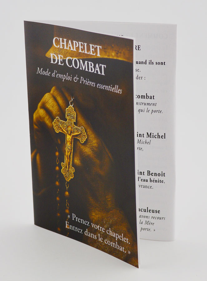 Carnet du Chapelet de Combat - Explications, Utilisation, Bénédictions (pic 2)
