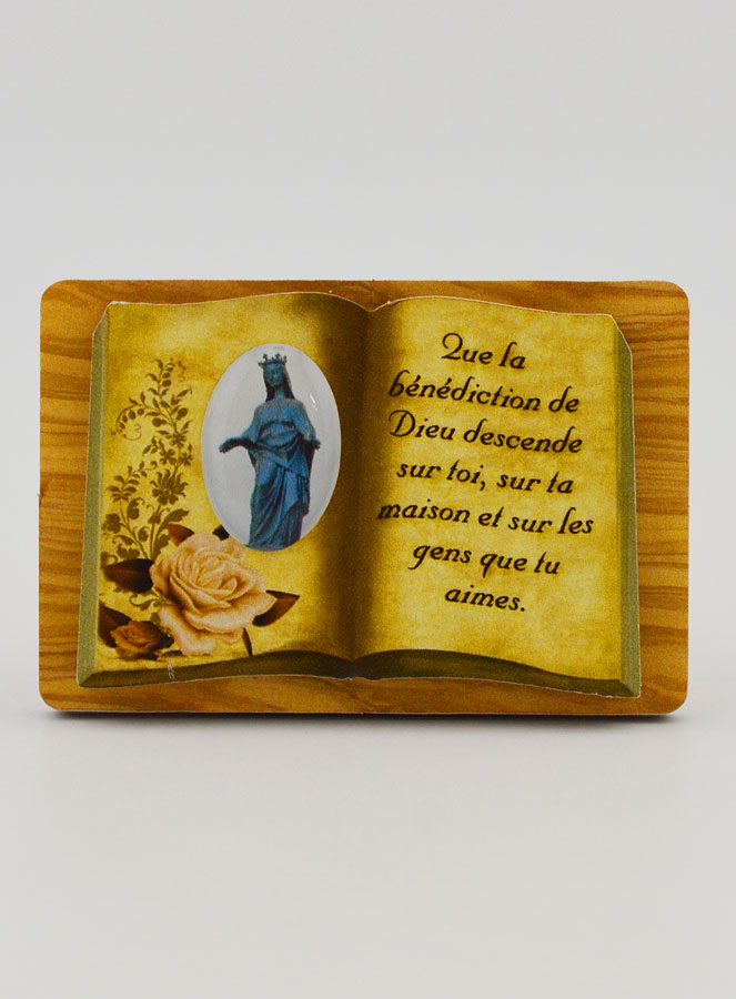 Chevalet Livre 6cm - Vierge Noire (pic 1)