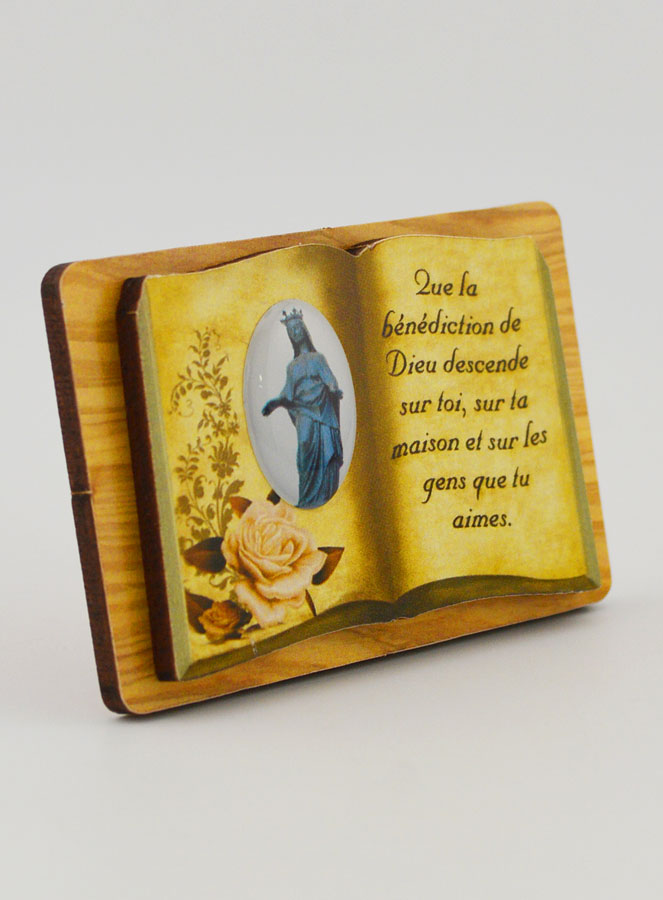 Chevalet Livre 6cm - Vierge Noire (pic 3)