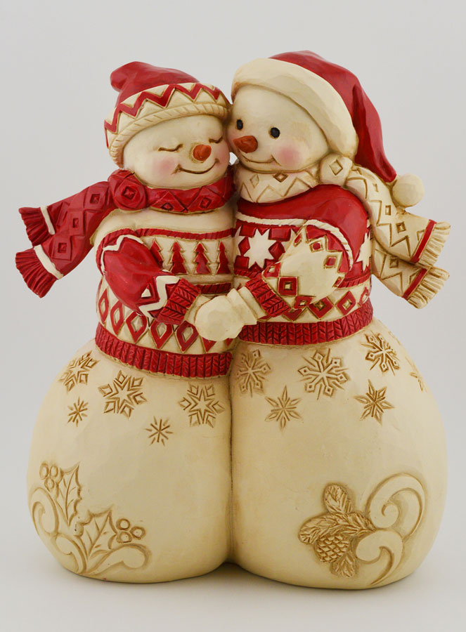 Bonhomme de Neige Couple - Jim Shore (pic 1)