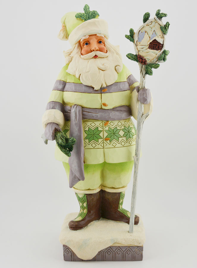 Père Noël White Woodland - Jim Shore (pic 1)