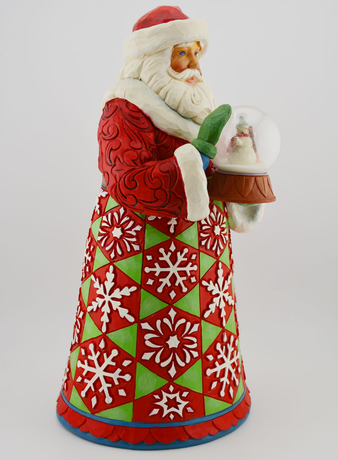 Père Noël Avec Boule de Neige - Jim Shore (pic 2)