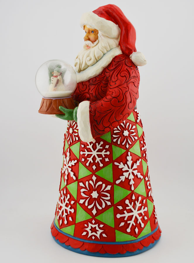 Père Noël Avec Boule de Neige - Jim Shore (pic 3)