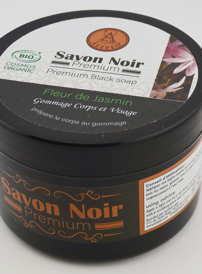 Savon Noir Premium Bio Jasmin - 250g (pic 3)