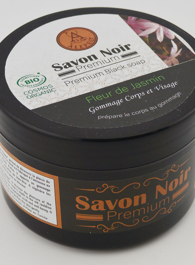 Savon Noir Premium Bio Jasmin - 250g (pic 4)
