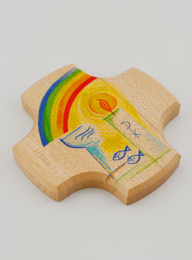 Croix en Bois d'Erable - Mon Baptême (pic 3)