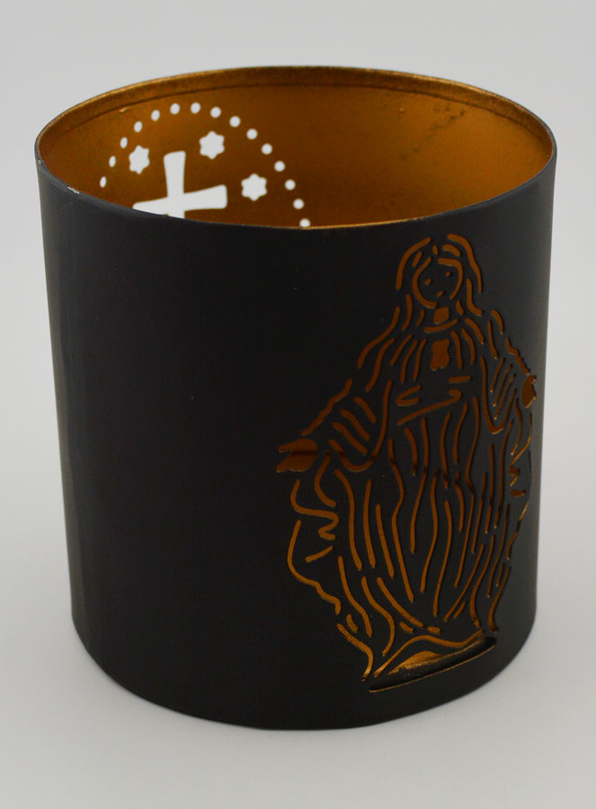 Photophore Ajouré - Vierge Miraculeuse (pic 3)