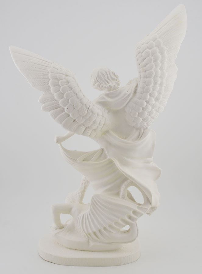 Statue de Saint Michel en Résine Phosphorescente - 30cm (pic 4)