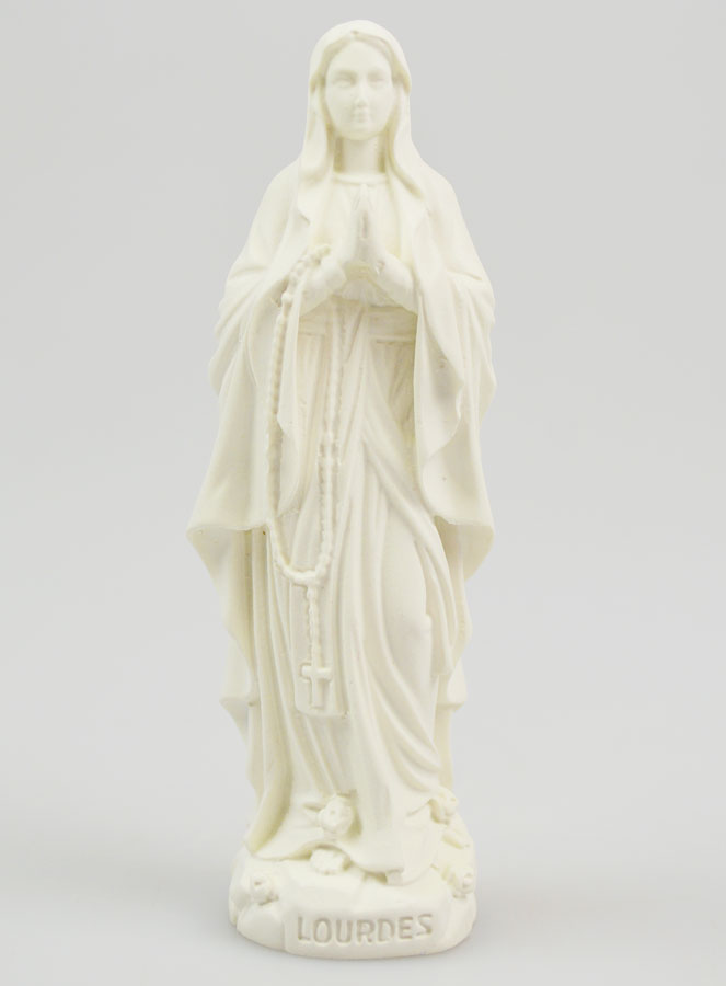 Statue Vierge Marie de Lourdes Phosphorescente - 12cm (pic 1)