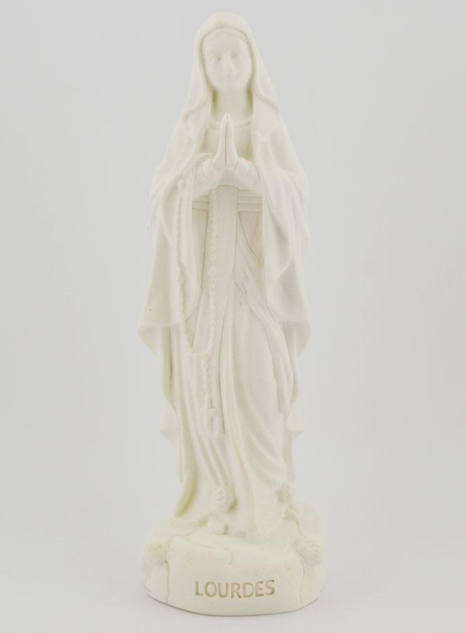 Statue Notre Dame de Lourdes Phosphorescente - 15cm (pic 1)