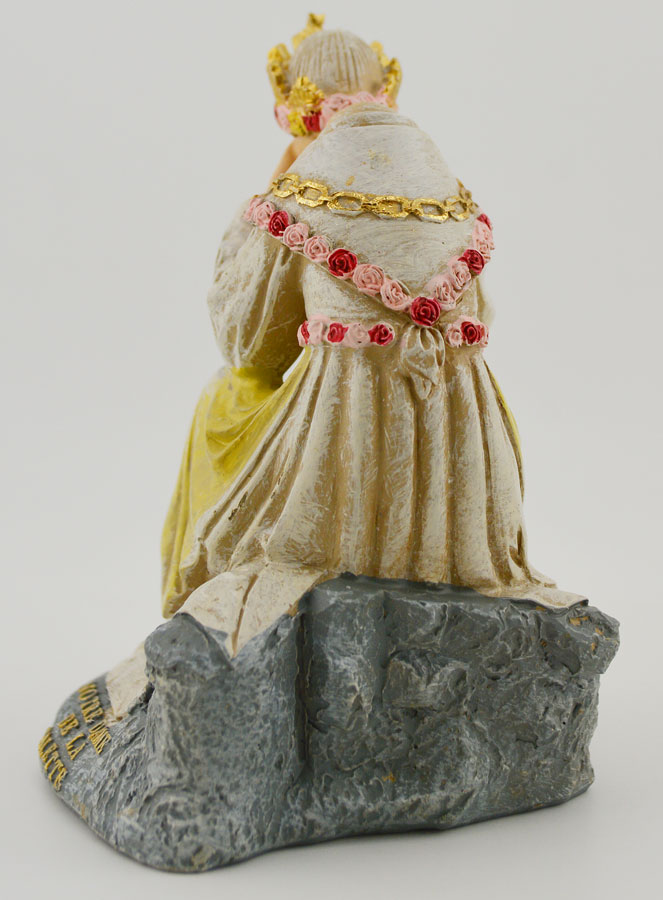 Statue Notre Dame de la Salette en Pleurs - 11cm (pic 4)