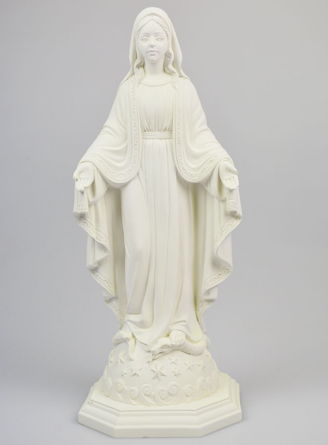 Statue de la Vierge Miraculeuse Phosphorescente - 30cm (pic 1)