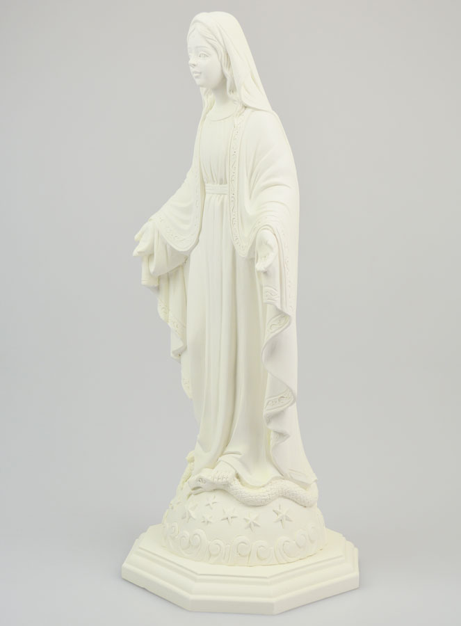 Statue Vierge Marie Miraculeuse Phosphorescente - 30cm (pic 2)