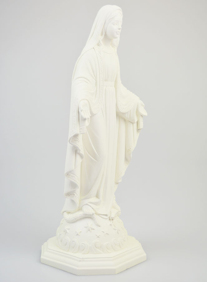 Statue Vierge Marie Miraculeuse Phosphorescente - 30cm (pic 3)