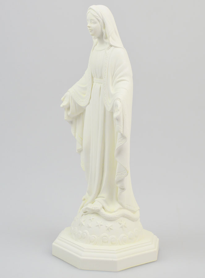 Statue de la Vierge Miraculeuse Phosphorescente - 20cm (pic 2)