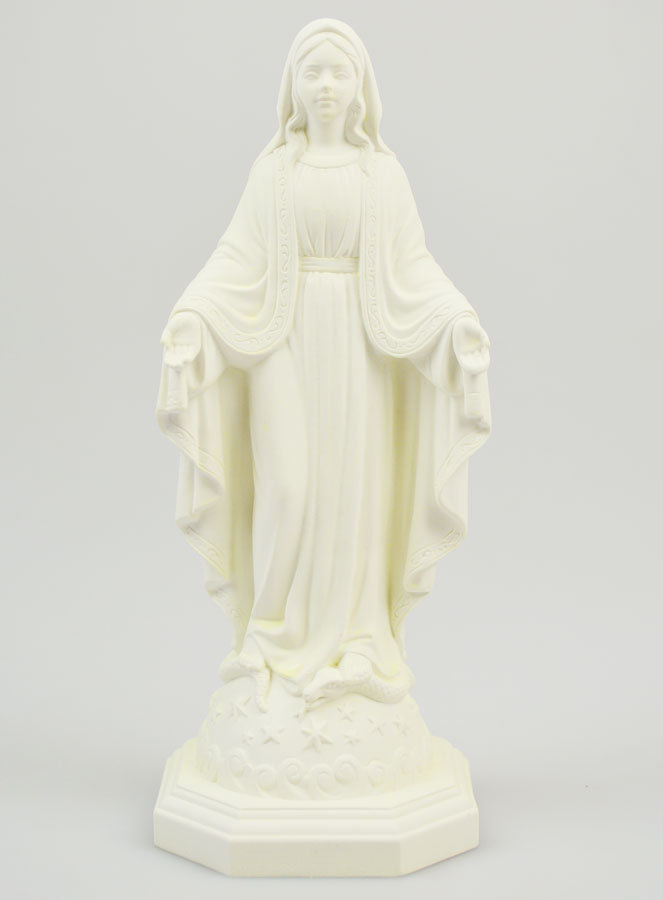 Statue Vierge Marie Miraculeuse Phosphorescente - 20cm (pic 1)