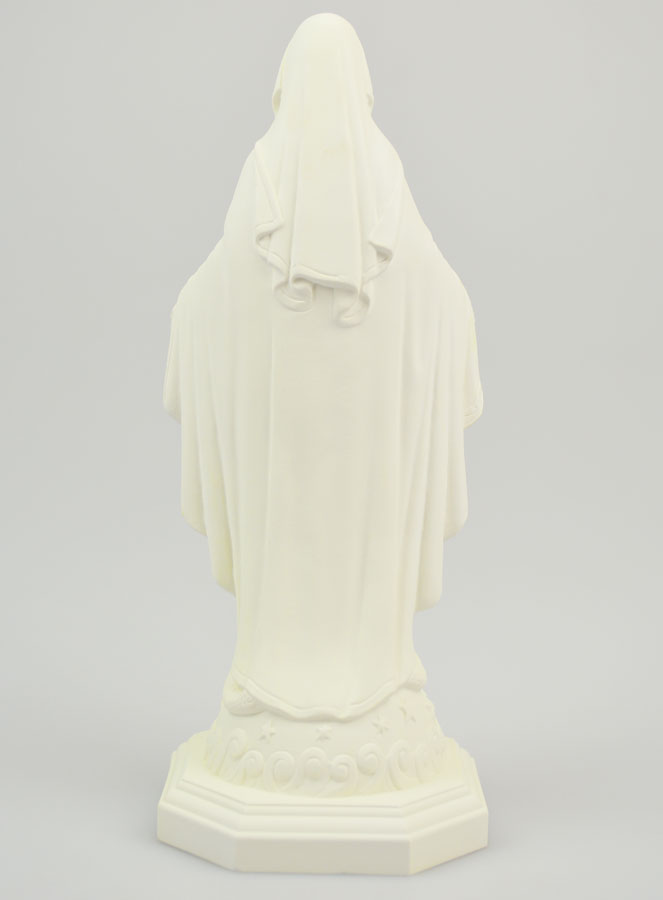 Statue Vierge Marie Miraculeuse Phosphorescente - 20cm (pic 4)