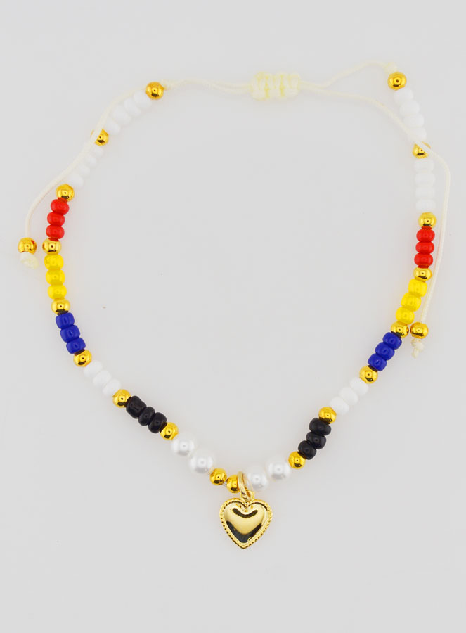 Bracelet Religieux Tressé Multicolore - Ex Voto (pic 1)