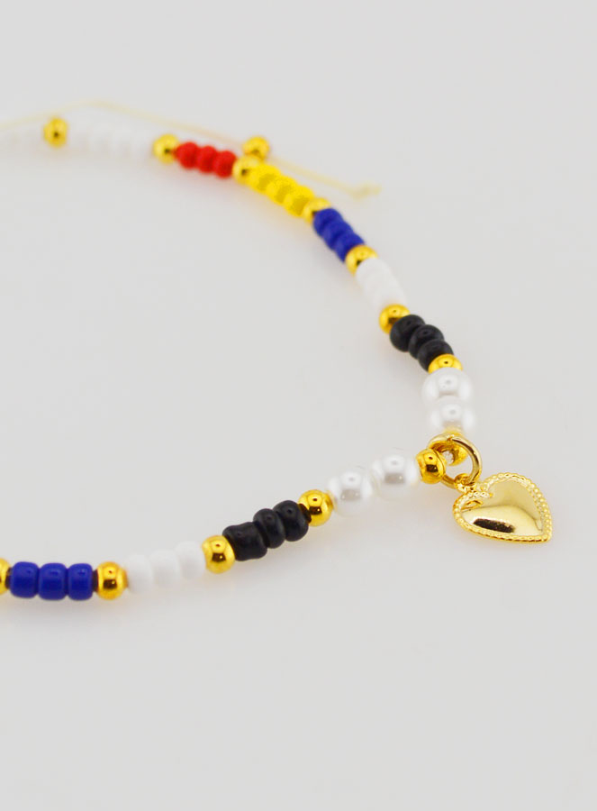 Bracelet Religieux Tressé Multicolore - Ex Voto (pic 3)