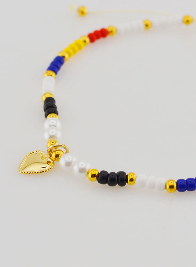 Bracelet Religieux Tressé Multicolore - Ex Voto (pic 4)
