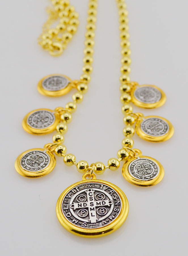 Collier Religieux Protection de Saint Benoît (pic 3)