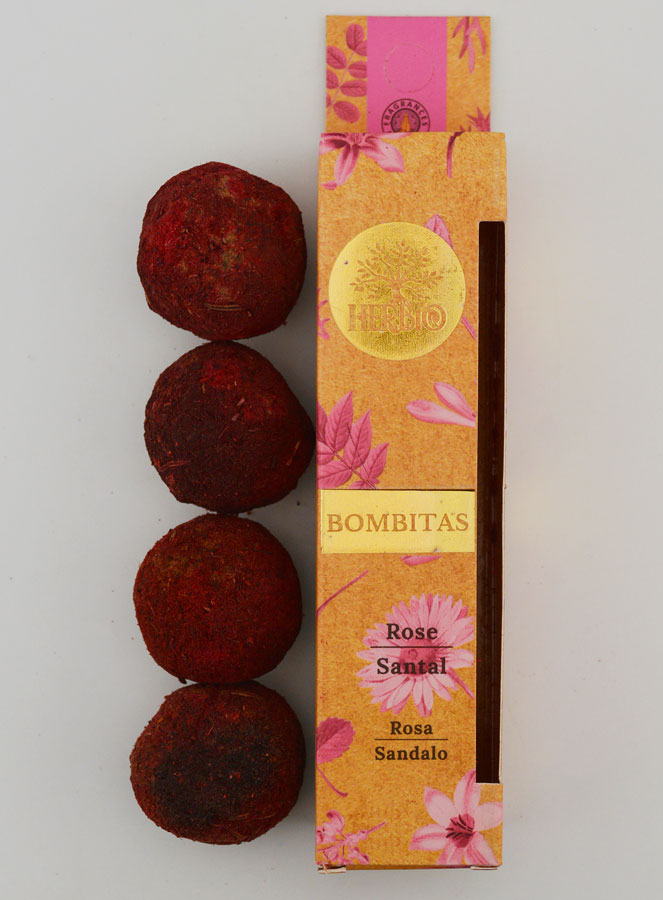 Encens Bombes de Fumigation - Rose Santal (pic 1)