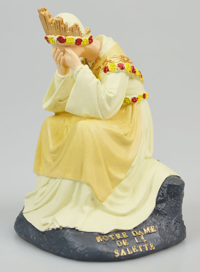 Statue Notre Dame de la Salette - 11cm (pic 2)