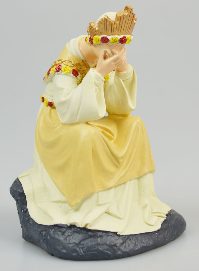 Statue Notre Dame de la Salette - 11cm (pic 3)