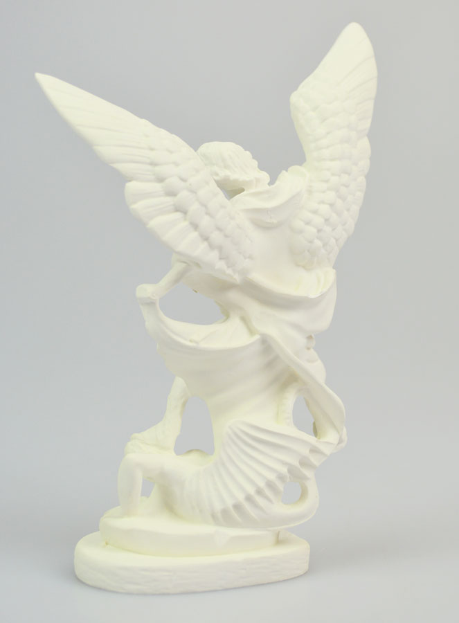Statue de Saint Michel en Résine Phosphorescente - 15cm (pic 4)