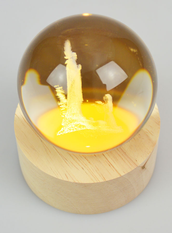 Boule Lumineuse Notre Dame de Lourdes (pic 4)