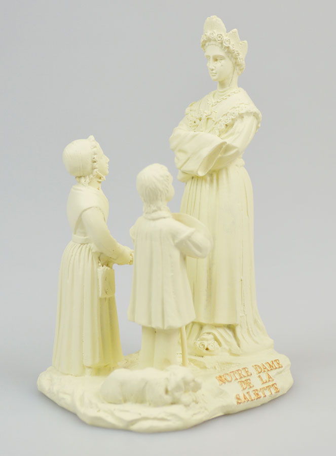 Statue Notre Dame de la Salette Apparition - 11cm (pic 2)