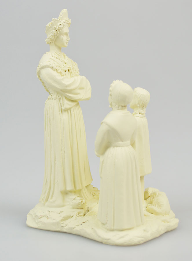 Statue Notre Dame de la Salette Apparition - 11cm (pic 3)