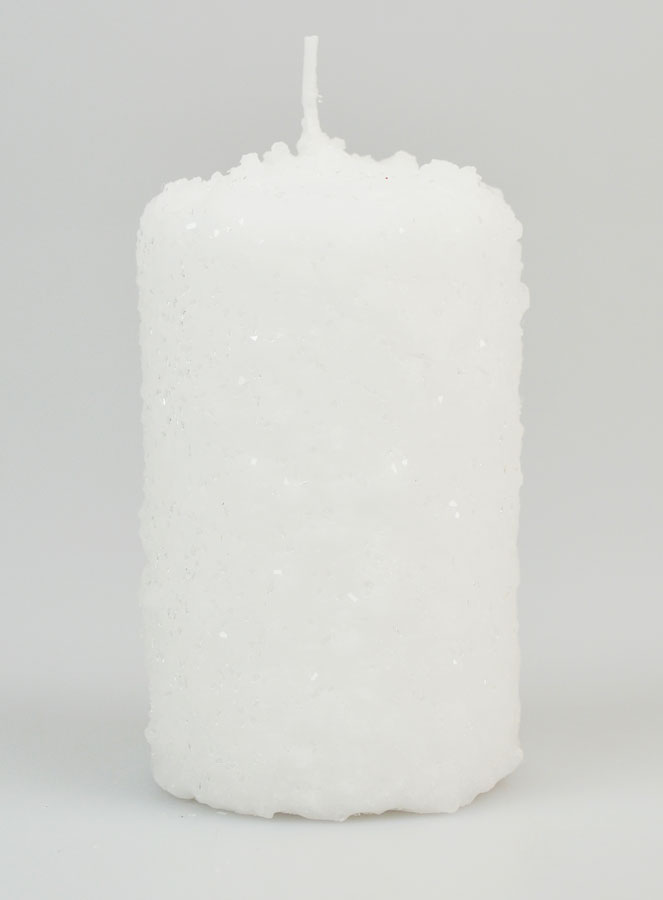 Bougie de Décoration Magie de l'Hiver - Neige Poudrée (pic 1)