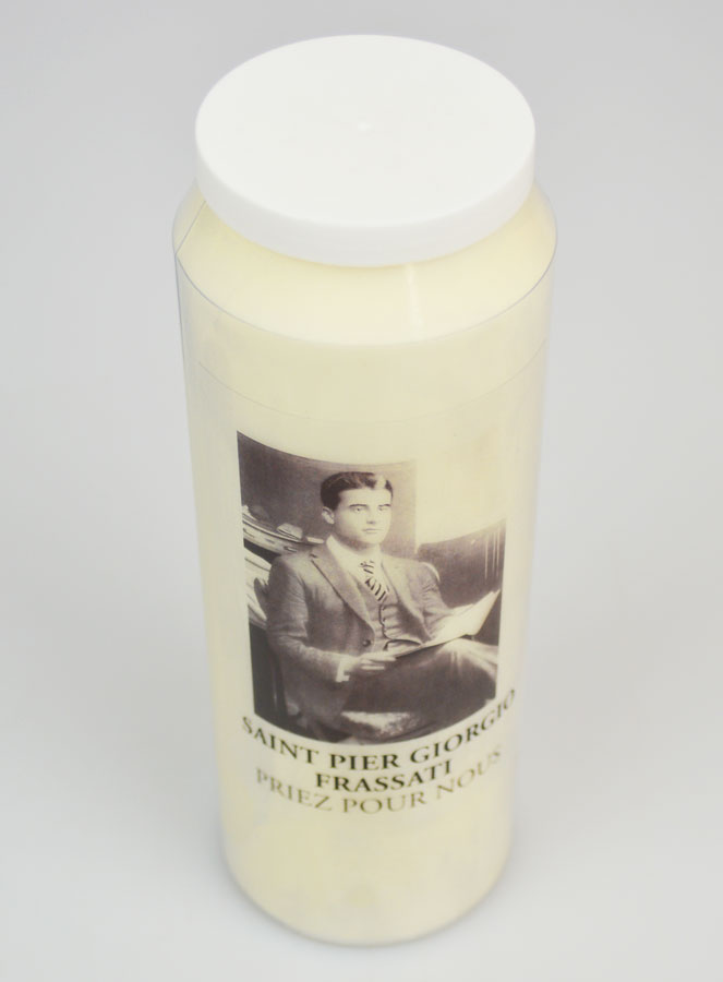 Bougie de Neuvaine Saint Pier Giorgio Frassati (pic 2)