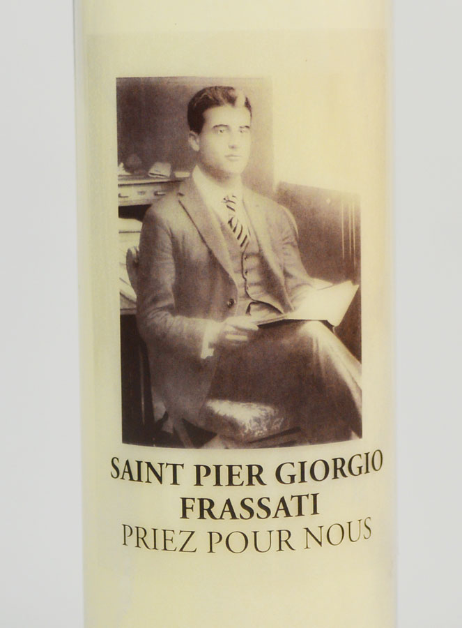 Bougie de Neuvaine Saint Pier Giorgio Frassati (pic 3)