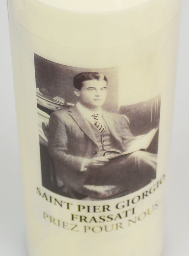 Bougie de Neuvaine Saint Pier Giorgio Frassati (pic 4)