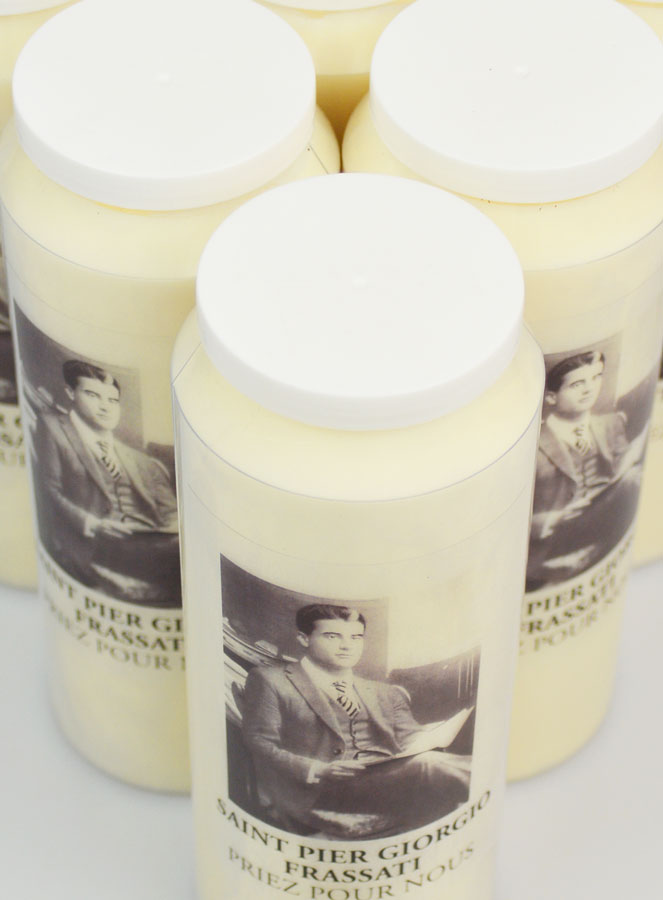 Lot de 6 Bougies de Neuvaine à Saint Pier Giorgio Frassati (pic 4)