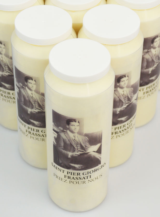 Lot de 10 Bougies de Neuvaine Saint Pier Giorgio Frassati (pic 4)
