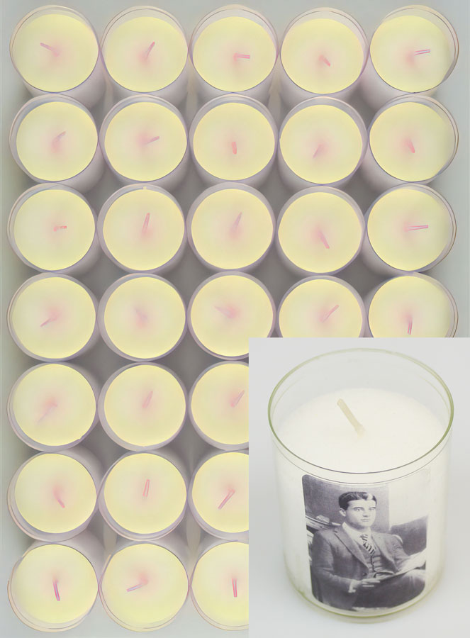 Lot de 10 Bougies Veilleuses Saint Pier Giorgio Frassati (pic 2)