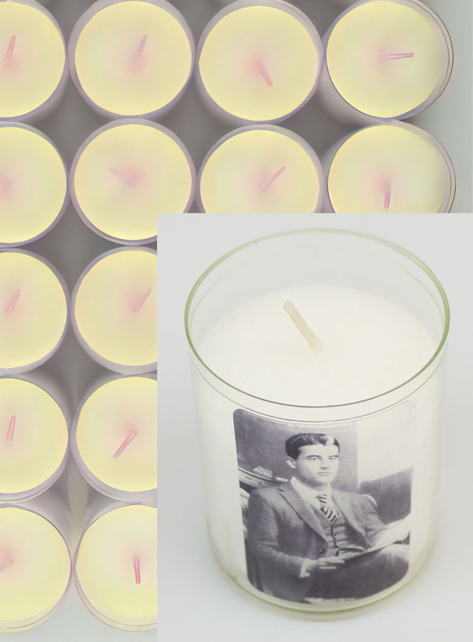 Lot de 10 Bougies Veilleuses Saint Pier Giorgio Frassati (pic 4)