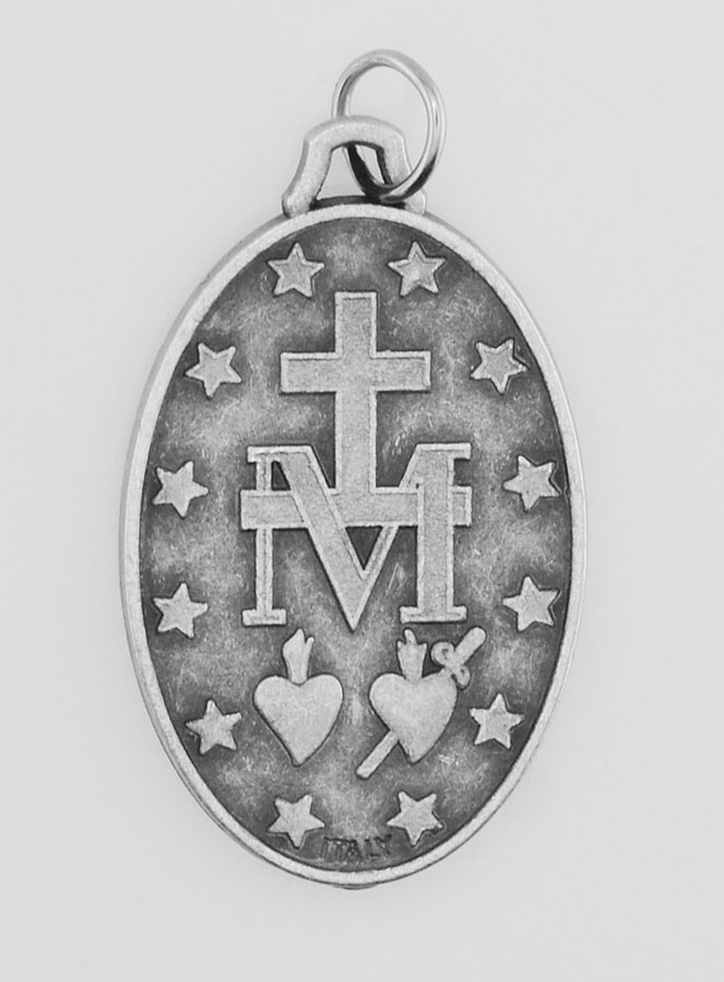 Médaille Miraculeuse 30mm - Prière en Français (pic 4)