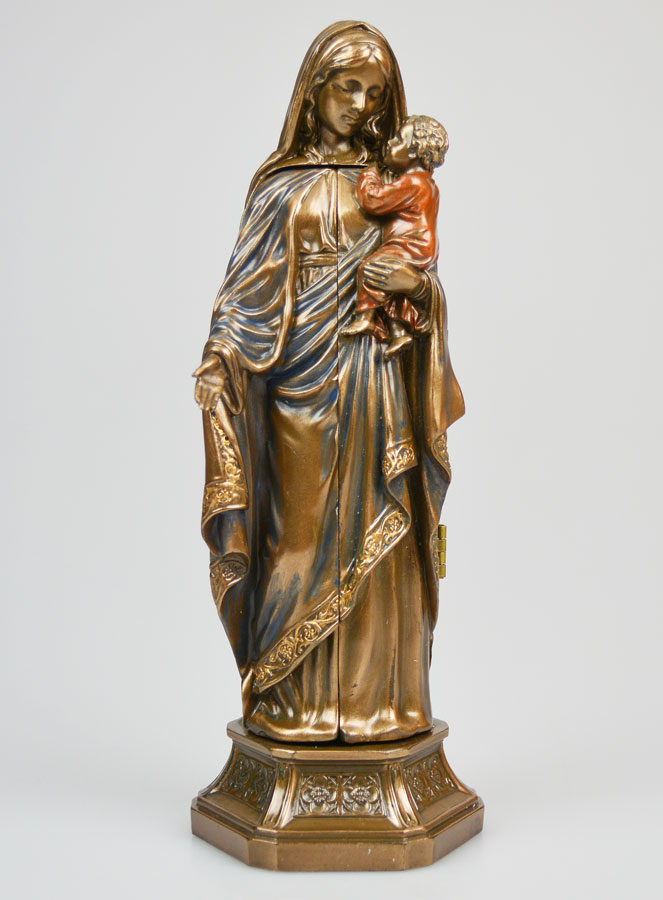 Cadeau de Noël Triptyque Vierge & Nativité - 20cm (pic 2)