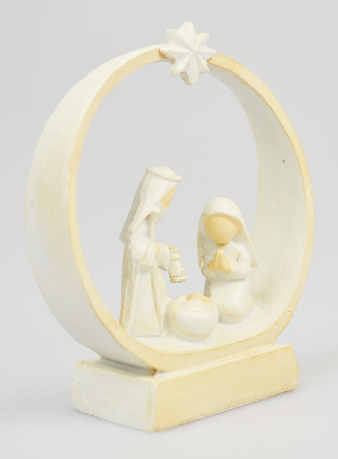 Crèche Nativité & Etoile - 11cm (pic 3)