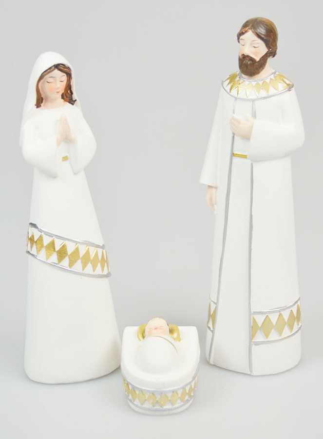 Crèche de Noël Nativité 17cm (pic 1)