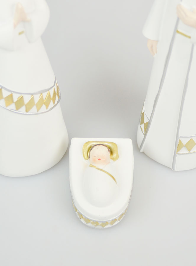 Crèche de Noël Nativité 17cm (pic 2)