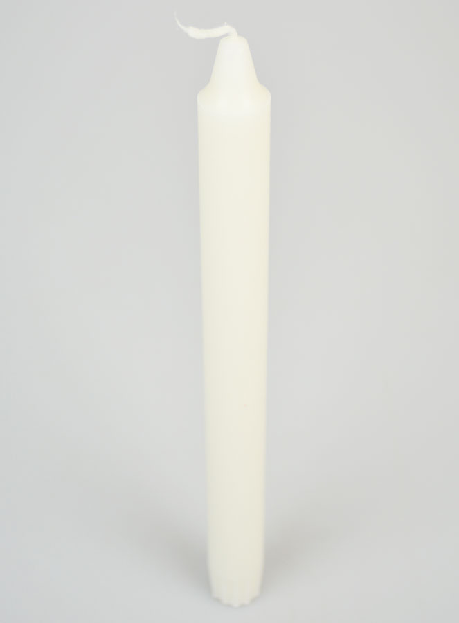 Cierge d'Eglise Qualité Premium 100 % Naturel 25cm (pic 2)