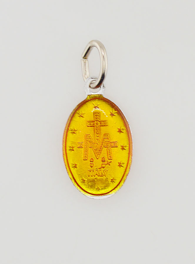 Médaille Miraculeuse Orange - 14mm (pic 4)