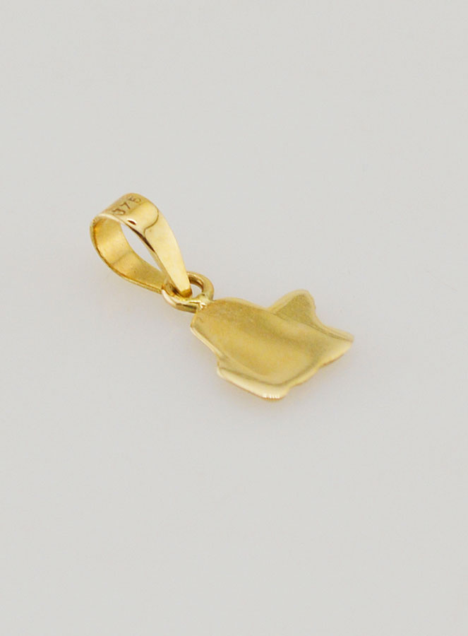 Médaille Ange Gardien en Or 375/1000 - 6mm (pic 4)